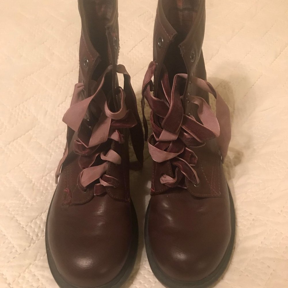 Maroon Boots